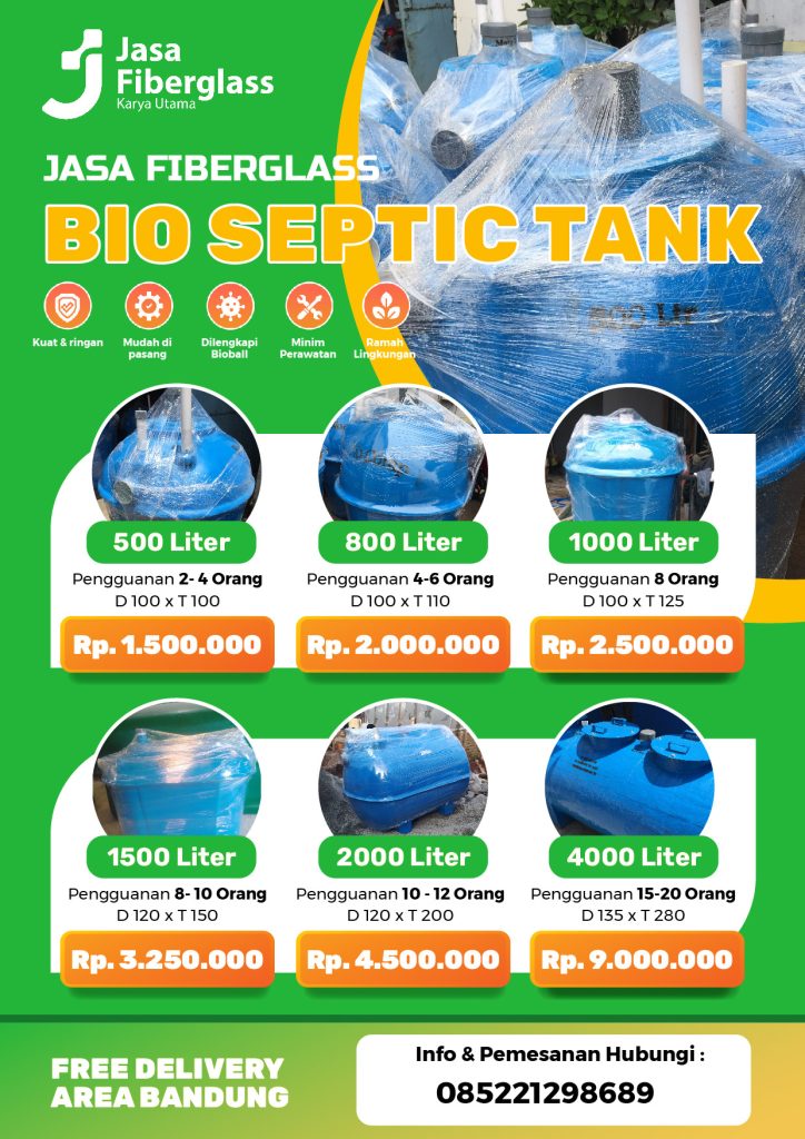 harga bio septic tank